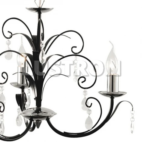 Подвесная люстра Arte Lamp Romana A1742LM-3BK