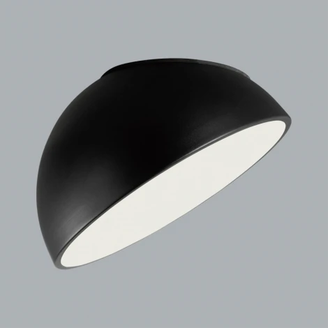 Потолочный светильник круглый Sonex Pluto Black 7658/35L пластик/белый/черный LED 35Вт 4000K D300 IP20 (220V, круглые)