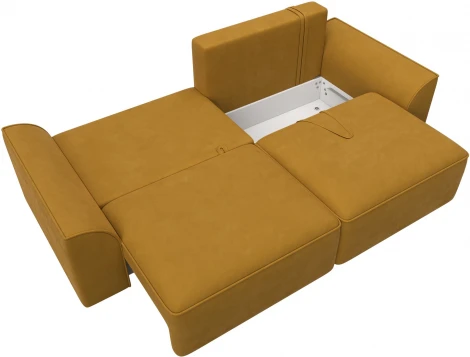 Диван прямой Лига-048 НПБ Лига Диванов (Велюр) арт.128219