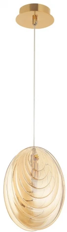 Подвесной светильник Crystal Lux MAR SP1 AMBER (220V, на проводе)