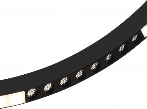 Подвесной светильник ST Luce SL6238 SL6238.423.01 черный/черный LED 1*25W 4000K (220V, на тросе)