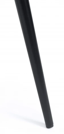 Стул CHILLY (mod. 7095-1) / 1 шт. в упаковке (Ткань,Металл /Коралловый,Черный)