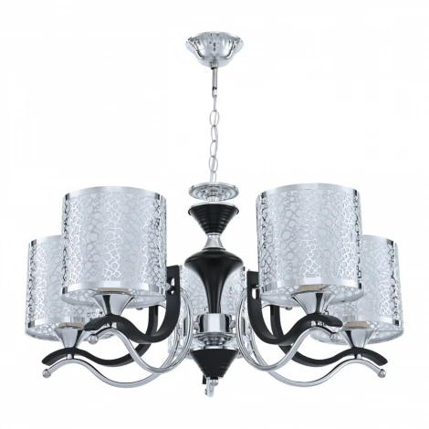 Подвесная люстра Arte Milano Florentia-6787 306787/5 Bk/Ni (220V, на цепи)