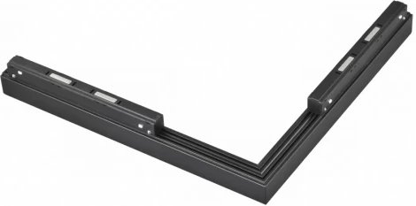 Трековый магнитный светильник угловой 48V iLedex Vision48/22 SMART 4822-013-L320-16W-110DG-BK (Умный дом, Алиса)