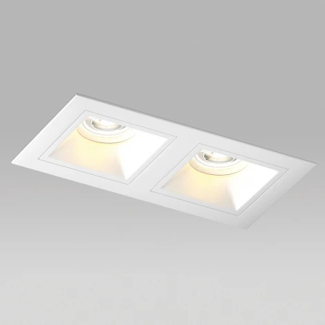 Встраиваемый светильник под LED модуль/ламп МR16 Lightstar Domino D5260606WMOD (220V)