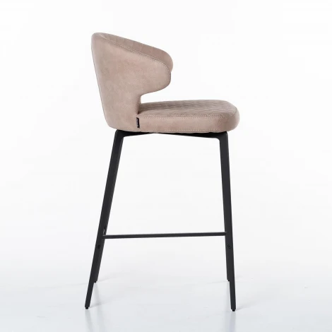 Стул полубарный Richard, замша бежевый Top Concept RICHARD 2000000000527