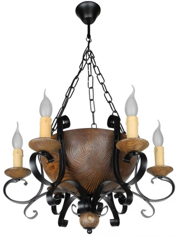 Подвесная люстра Тарьсма Ричард Ричард-6 (220V, на цепи, подсвечник, свеча)