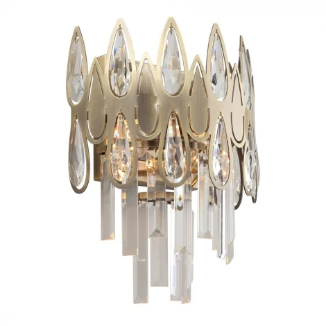 Настенный светильник Omnilux Riposto OML-71711-02 (220V, хрусталь)