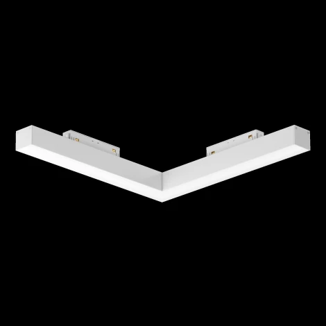 Трековый угловой линейный светильник 48V Basis Gravity 4000K 24Вт 120° LED (магнитный) Maytoni Technical TR078-2-24W4K-W