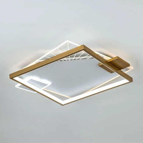 Потолочный светильник светодиодный с пультом с регулировкой цветовой температуры LED4U LED4U L1039-500 GD