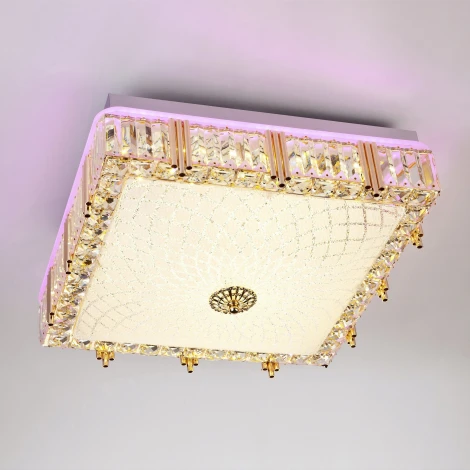 Потолочный светильник светодиодный с пультом с регулировкой цветовой температуры и яркости LED4U LED4U L1158-500 GD