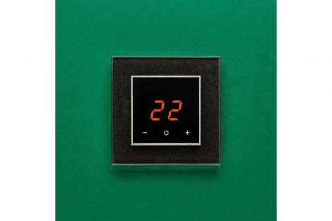 Терморегулятор AURA ORTO 0337 BLACK STARLIGHT (СИЯЮЩИЙ ЧЕРНЫЙ)