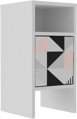 Прикроватная тумба GRANDMA'S NIGHTSTAND (Дерево/Белый) LEVE