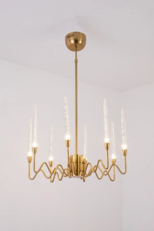 Потолочная люстра на штанге Fluorite Il Pezzo SP1008-8P