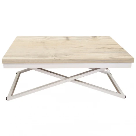 Стол-трансформер Манхэттен гаскон светлый пайн/крем Mebelik 009579