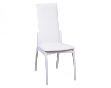 Стул Белый, экокожа коричневый тк.100 Ессентуки Токио 101735