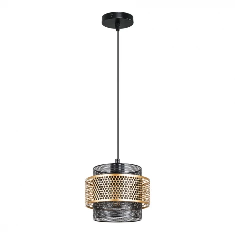 Подвесной светильник Arte Lamp Grid A7069SP-1BK (220V, на проводе, круглые)