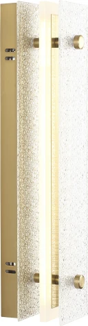 Настенный светильник ST Luce Fagy SL6245.201.01 золотистый/Прозрачный LED 1*8W 4000K (220V)