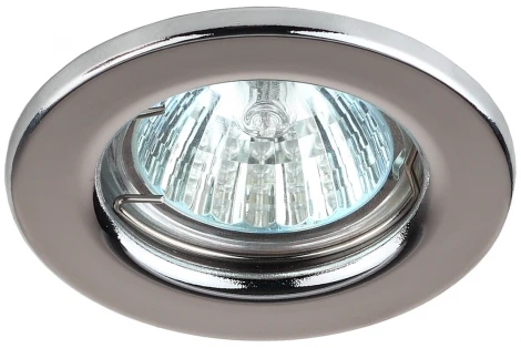 Встраиваемый точечный светильник Эра ST1 CH (220V, круглые)