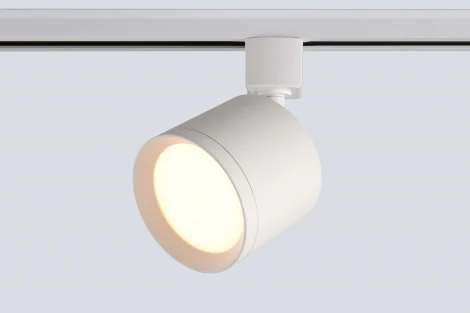 Трековый светильник однофазный 50W 220V Crystal Lux CLT 0.31 020 WH