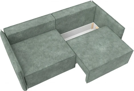 Диван прямой Либерти Лига Диванов (Велюр) арт.126613