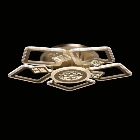 Потолочная LED люстра с ПДУ De City Мадлен 424016107 (регулировка яркости, 220V)