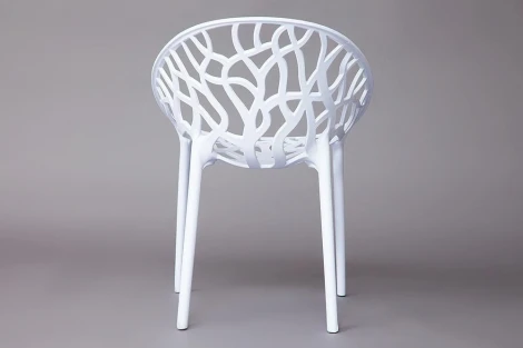 Стул BUSH (mod. 017) пластик, 60*58,5*80см, белый Tetchair 11725