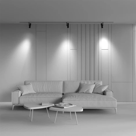 Трековый светильник магнитный 48V Maytoni Elti TR005-2-12W4K-B (LED, круглые)