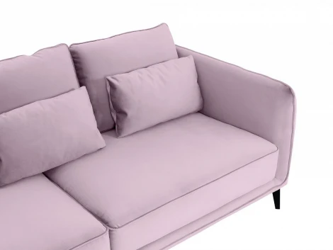 Диван Amsterdam трёхместный ОГОГО 342367 (сиреневый)