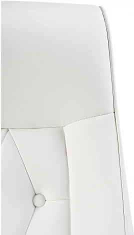 Компьютерное кресло Woodville Sarabi white / satin chrome 15424