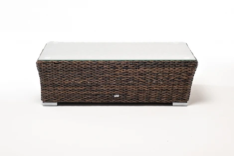"Капучино" журнальный столик из искусственного ротанга (гиацинт), цвет коричневый 4SIS арт.УТ-00003962