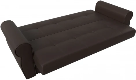 Диван-книжка Лига-019 (Коричневый/Экокожа) Лига Диванов арт.118384