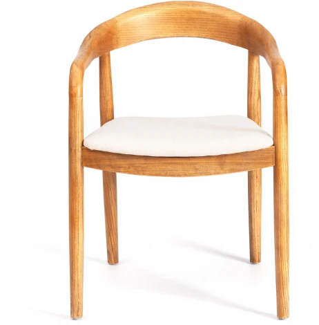 Стул BALDUR Tetchair (Дерево вяз,Лен/Бежевый) арт.24407