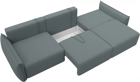 Диван прямой Лига-051 НПБ Лонг Лига Диванов (Рогожка) арт.128635