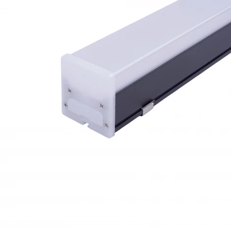 Светильник линейный светодиодный прямой 60см 6500K Uniel ULO-N10A-20W/6500K/L60 IP40 BLACK