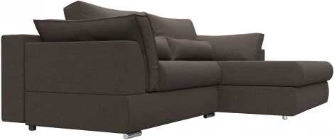 Диван угловой Пекин угол правый Лига Диванов (Рогожка) арт.122946