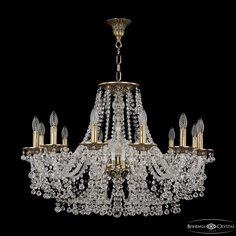 Подвесная люстра Bohemia 1609 16209/12/300 PB