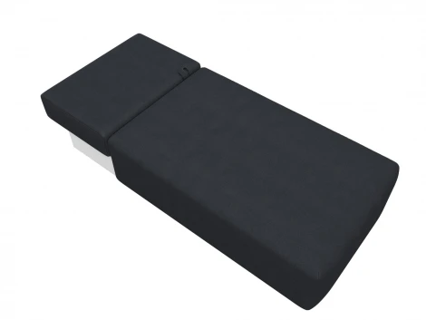 Модуль канапе Лига-060 НПБ (ЛДСП,Брус,Фанера,Замша/Темно-серый) Лига Диванов 129559