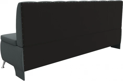 Диван кухонный прямой Кантри (Серый/Рогожка) Лига Диванов арт.123747