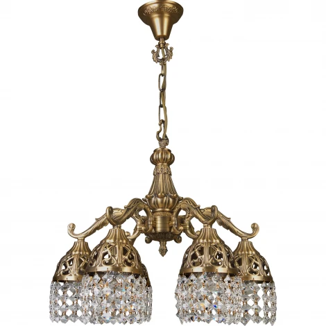 Подвесная люстра N-Light 303 303-06-52 старое золото