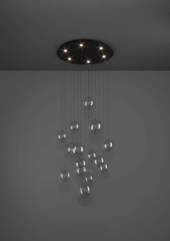 Подвесной светильник светодиодный Eglo ESPARDELLO 390333 (220V, на тросе, шар, круглые)