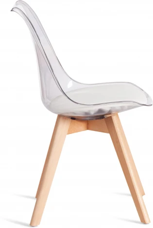 Стул TULIP (mod. 73-1) / 2 шт. в упаковке Tetchair (Дерево,Пластик,Экокожа/) арт.24369