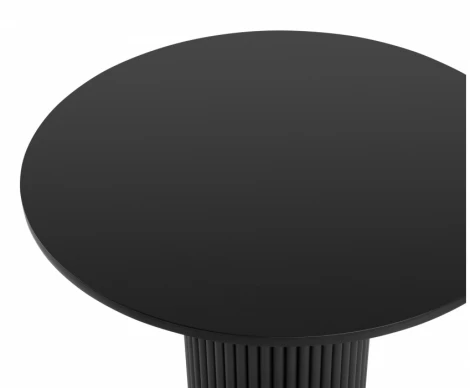 Кухонный стол Notta Барел (Металл,МДФ/Черный, Черный) арт.615169