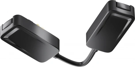 Коннектор питания угловой Radity встраиваемый черный (магнитный) Maytoni Technical TRA084CPC-B-12