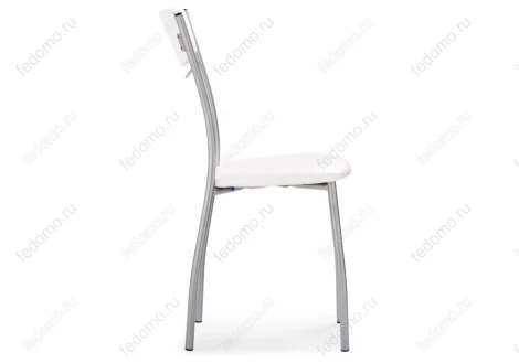 Стул Woodville на металлокаркасе Goki с мягкой спинкой светлый мусс 453992