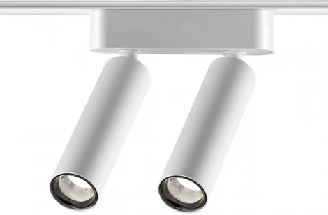Трековый светильник Novotech Smal 359253 SHINO белый для низковольтного шинопровода IP20 LED 14W 48V 1260Лм 3000К (круглые)
