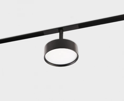 Трековый светильник магнитный 9W 48V Italline IT09-9019 black 4000K (LED, круглые)