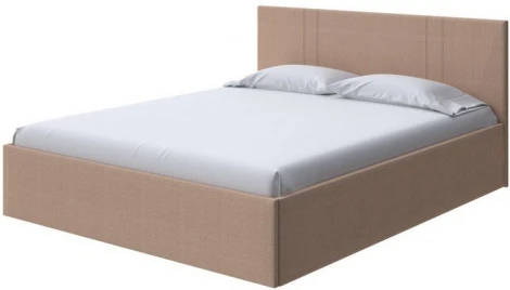 PROxSON Кровать Helix Plus (Ткань: Рогожка Savana Camel (бежевый)) 140x200