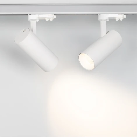 Светильник SP-POLO-TRACK-LEG-R65-8W Warm3000 (WH-WH, 40 deg) (IP20 Металл) 027474 (LED, 220V, круглые)