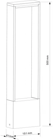 Наземный светильник Deko-Light Cata 733040 (LED, 220V, IP54)